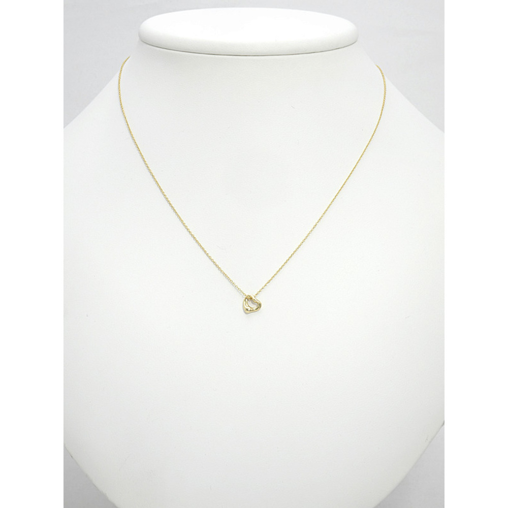 Tiffany Mini Open Heart Necklace - Picture 2 of 5